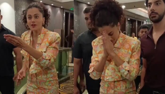 Taapsee Pannu gets into heated argument with paps, says 'Aap hamesha sahi hote ho, actor galat hota hai...'