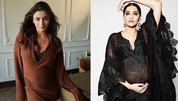 Mom-to-be Alia Bhatt's sunkissed selfie gets a reaction from preggers Sonam Kapoor!
