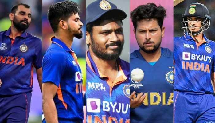 India Squad for Asia Cup 2022: From Kuldeep Yadav to Mohammad Shami, top 5 Indian cricketers who missed the bus to UAE - In Pics