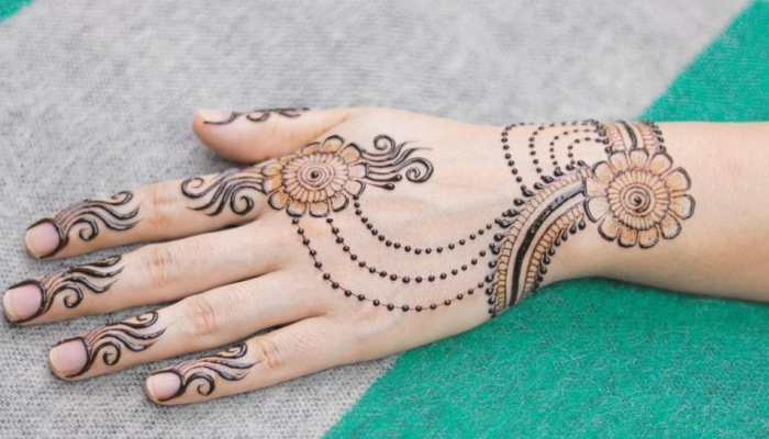 Raksha Bandhan 2022 latest Mehendi designs: Try these beautiful ...