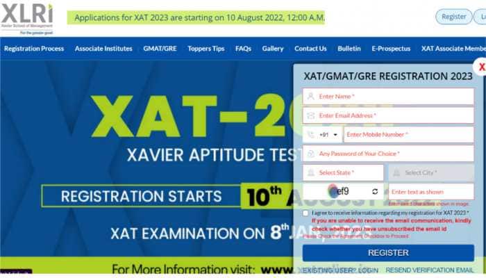 XLRI XAT Exam 2023:  Registration begins TODAY at xatonline.in- Direct link here