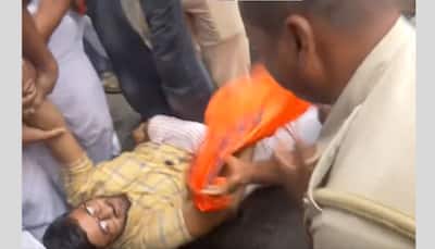 SSC scam: ABVP members DRAGGED on road by WB police for protesting against Mamata Banerjee's govt