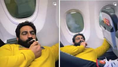 Video of Bobby Kataria smoking on Dubai-Delhi Spicejet flight goes viral, Aviation Minister reacts