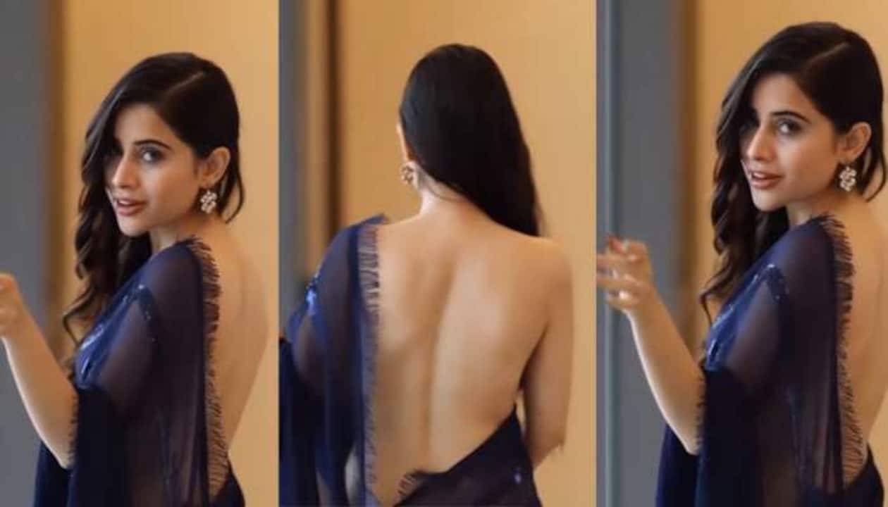 Urfi Javed ditches her blouse, oozes oomph in a transparent saree as she  walks in style - Watch, People News