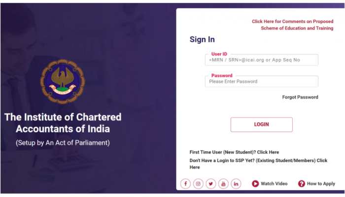 ICAI CA Inter, Final November 2022 exam application process begins at icaiexam.icai.org- Details here