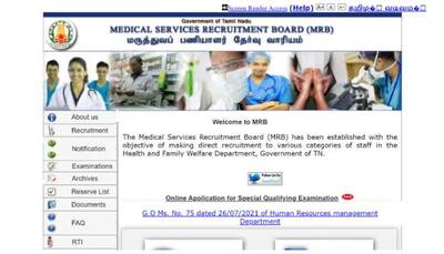 TN MRB Pharmacist Recruitment 2022 applications invited for over 800 vacancies on mrb.tn.gov.in- Check salary and other details here