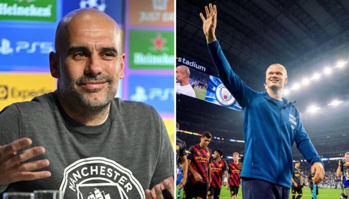 'Now he is alongside Henry, Ronaldo...?', Man City coach Pep Guardiola on Erling Haaland's criticism
