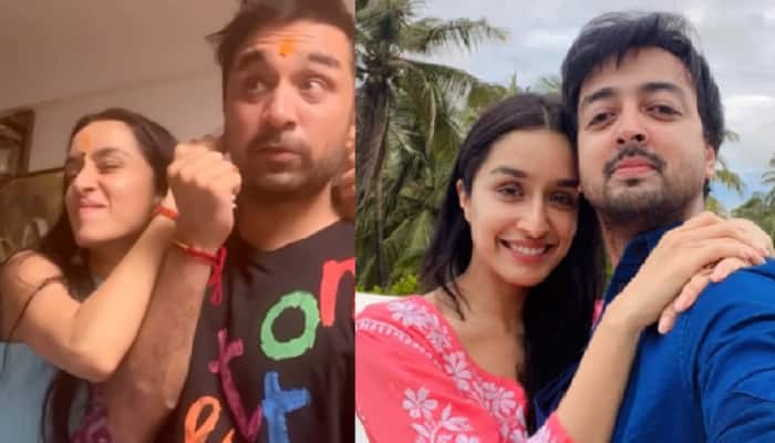 Shraddha Kapoor shares adorable video with hilarious caption for her &#039;babu&#039; brothers Siddhanth, Priyank: WATCH