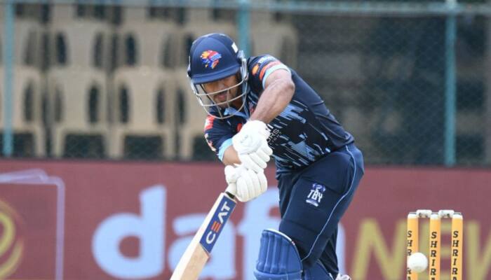 Mayank Agarwal slams unbeaten 102 off 49 balls as Bengaluru Blasters beat Shivamogga Strikers in KPL