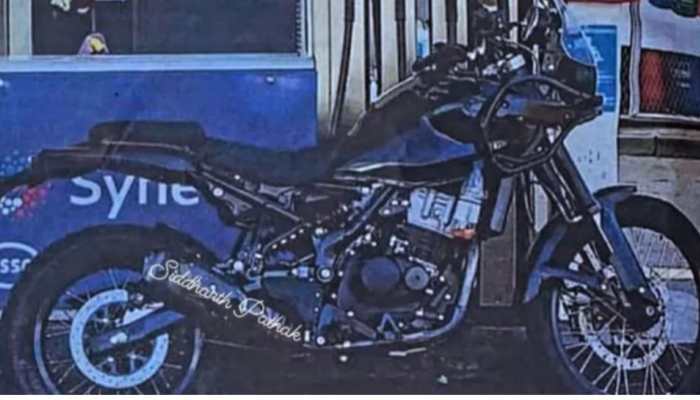 Royal Enfield Himalayan 450 spy shots leaked, reveals new intriguing details