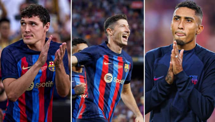 Robert Lewandowski along with THESE new signings to play for FC Barcelona in LaLiga