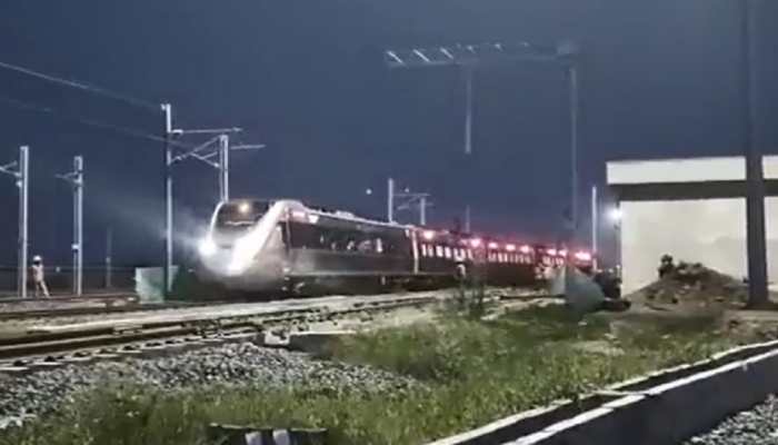 Watch Video: India's first Delhi-Meerut RRTS train does night testing