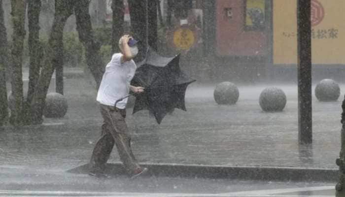 Tropical Storm Meari hammers Japan with heavy rainfall, wind