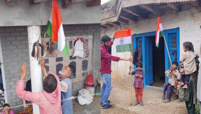 Har Ghar Tiranga: Families of terrorists in Kashmir unfurl national flag- PICS