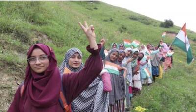 Independence Day 2022: Handmade tricolors hoisted at LoC in Gurez valley