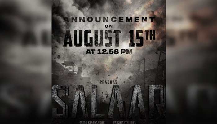 Prabhas' next 'Salaar' makers tease fans, to make BIG announcement on Independence Day