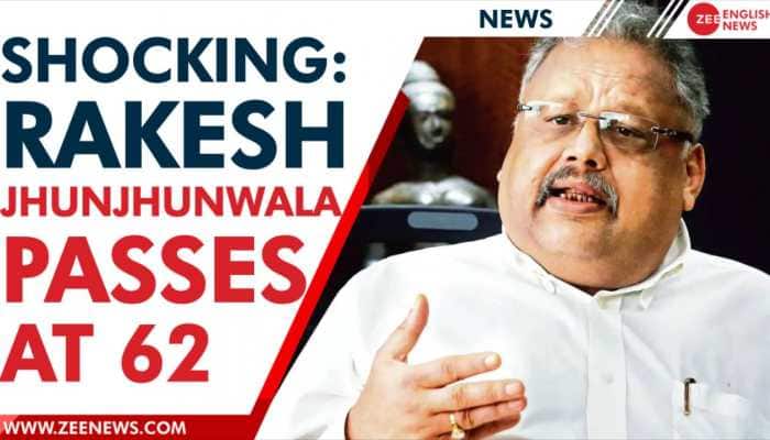 Legendary Investor, Big Bull of Dalal Street, Rakesh Jhunjhunwala passes at 62 | Zee English News
