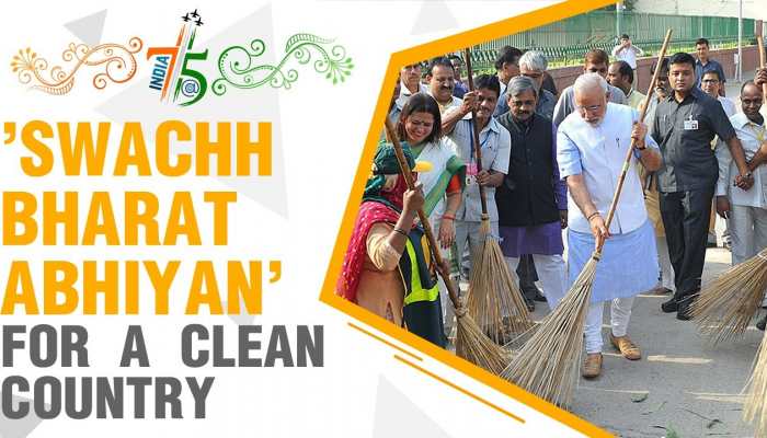 India@75 : 'Swachh Bharat Abhiyan' for a clean nation