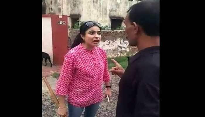 Teacher thrashes, abuses guard over 'bad behavior' with dogs - video here