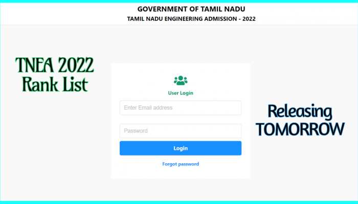TNEA 2022 rank list to be released TOMORROW at tneaonline.org- Here’s how to check