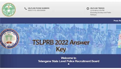 TSLPRB 2022 SI Answer Key last date to raise objection TODAY at tslprb.in- Check latest updates here