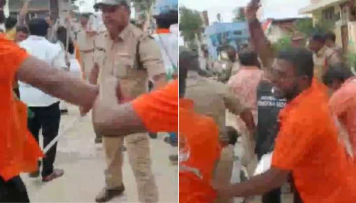 'TRS goons': BJP leader Bandi Sanjay after VIOLENCE erupts between rival parties - Watch