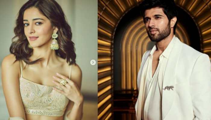 Vijay Deverakonda, Ananya Panday twin in all black outfits for 'Liger' Promotions: PICS