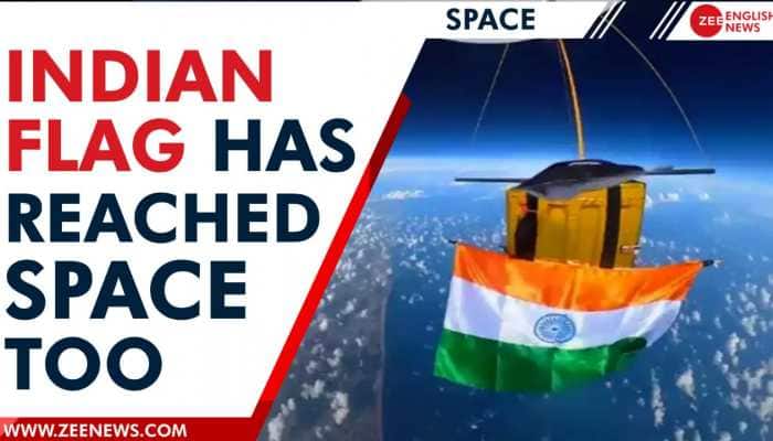 Lo and Behold! This is how Indian flag has reached space too...