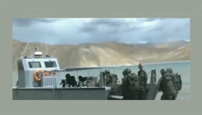 Indian Army showcases capability of Landing Craft Assault deployed in Pangong lake -Watch