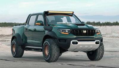 2022 Mahindra Scorpio-N imagined as a behemoth pickup truck: Looks MASSIVE in images