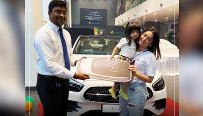 Celebrity couple Mahi Vij, Jay Bhanushali buys new Mercedes-Benz E-Class worth Rs 70.70 lakh