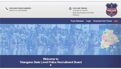TS Police Recruitment Exam: TS Constable hall ticket 2022 OUT at tslprb.in- Here’s how to download