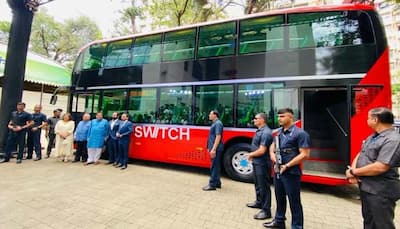 India's first electric double-decker AC bus Switch EiV22 unveiled for Mumbai's BEST
