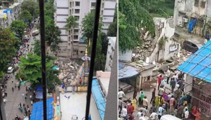 Five storey building in Mumbai’s Borivali collapsed; no casualties so far