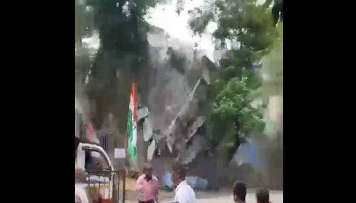Are old Mumbai buildings safe? Watch viral Boriwali building collapse video