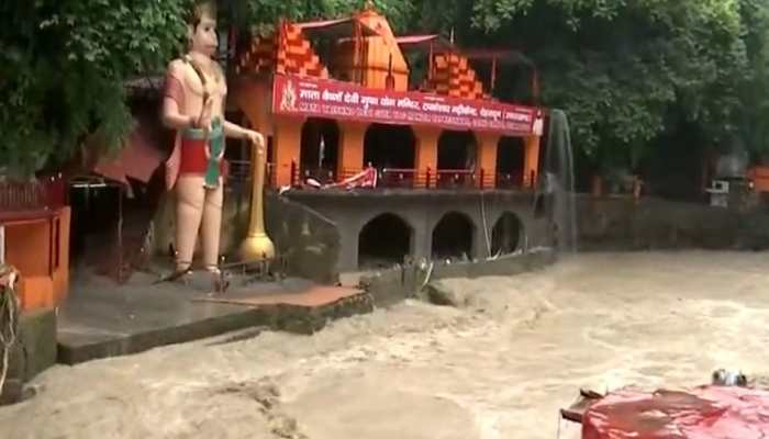 Dehradun cloudburst: Warning for tourists visiting Mussoorie's Kempty falls as swollen rivers wash away bridges
