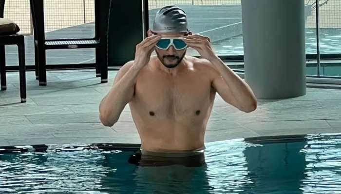 Mahesh Babu&#039;s wife Namrata Shirodkar teases his shirtless pic in pool, and it&#039;s a &#039;thirst trap&#039;!