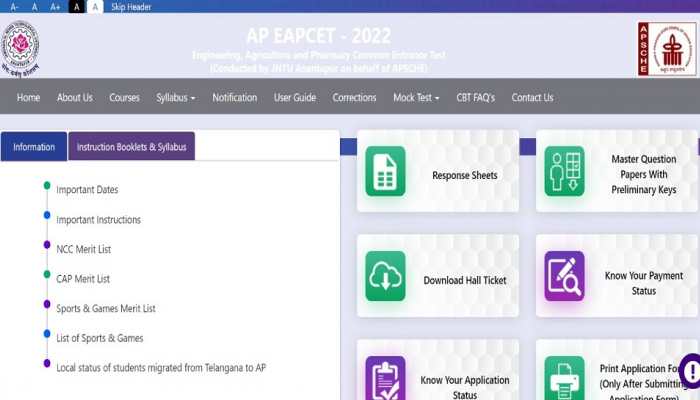 AP EAMCET 2022: Registration for Manabadi Counseling begins tomorrow at sche.ap.gov.in, check eligibility and more here