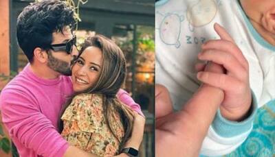 Dheeraj Dhoopar reveals first look of new-born son, SEE PIC