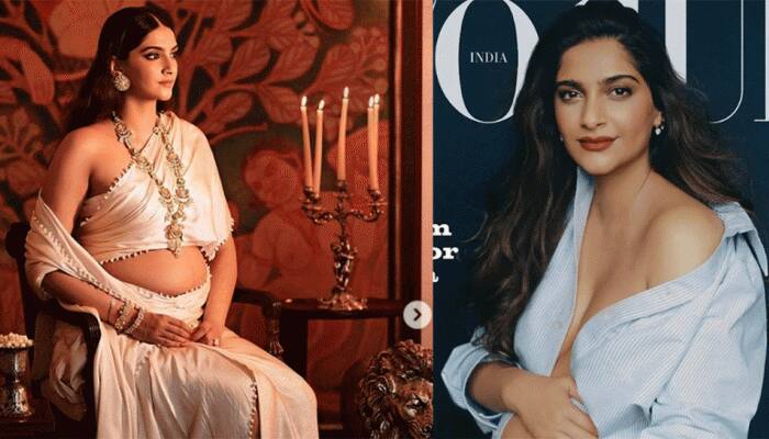 Sonam Kapoor brutally trolled for posing in UNBUTTONED shirt in maternity shoot, netizens say 'mandatory semi-naked 'trend