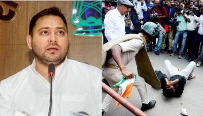 Tejashwi Yadav expresses regret over protester being beaten up by official