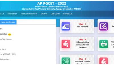 AP PGCET 2022 Exam dates announced on cets.apsche.gov.in- Check latest updates here