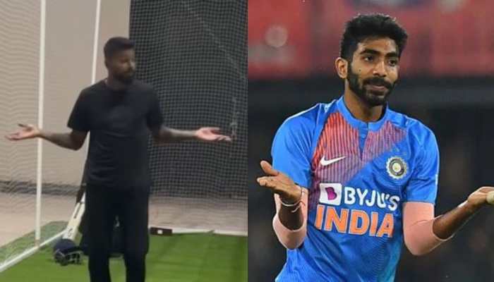 No Need of Jasprit Bumrah Now: Hardik Pandya impersonates India pacer in nets, fans react - Watch hilarious video