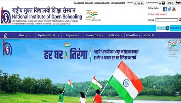 NIOS 2022: Class 10, 12 Practical Exam schedule RELEASED on nios.ac.in- Check date and time here