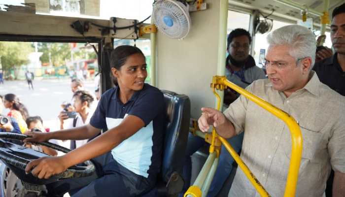 Delhi govt aims to have 200 women bus drivers for DTC buses, Transport Minister gives appointment letter to first batch, check pics