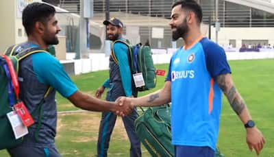 Virat Kohli meets Babar Azam ahead of IND vs PAK clash in Asia Cup 2022, WATCH