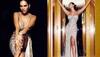 Aashram 3 actress Esha Gupta flaunts her sexy figure in a deep plunging neckline gown - PICS