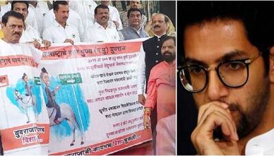 'Maharashtra's PAPPU…,' Eknath Shinde group MLAs mock Aaditya Thackeray outside Assembly