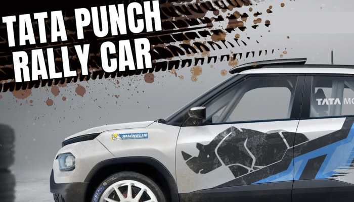 Digitally-modified Tata Punch WRC Edition SUV gives rally car vibes: Watch VIDEO