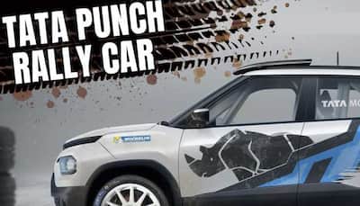 Digitally-modified Tata Punch WRC Edition SUV gives rally car vibes: Watch VIDEO